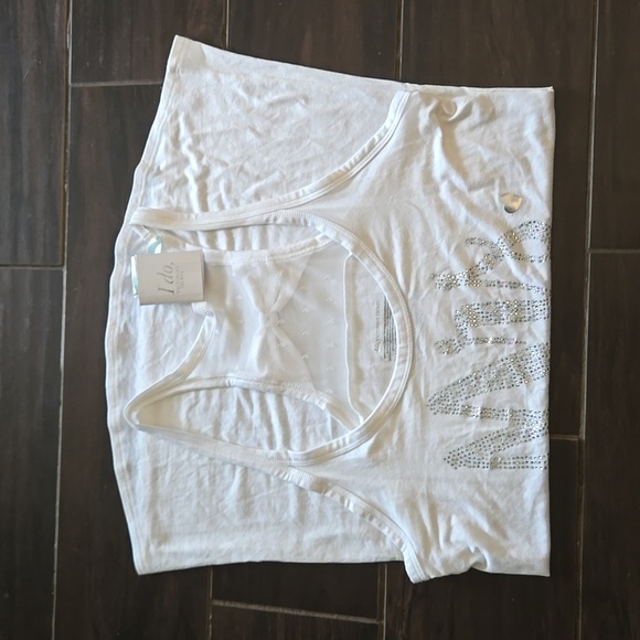 Victoria's Secret I Do Collection White Racerback Tunic NWT L/G - Picture 5 of 8